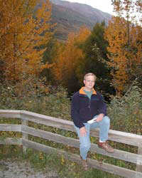 Leon Unruh in Chugach State Park